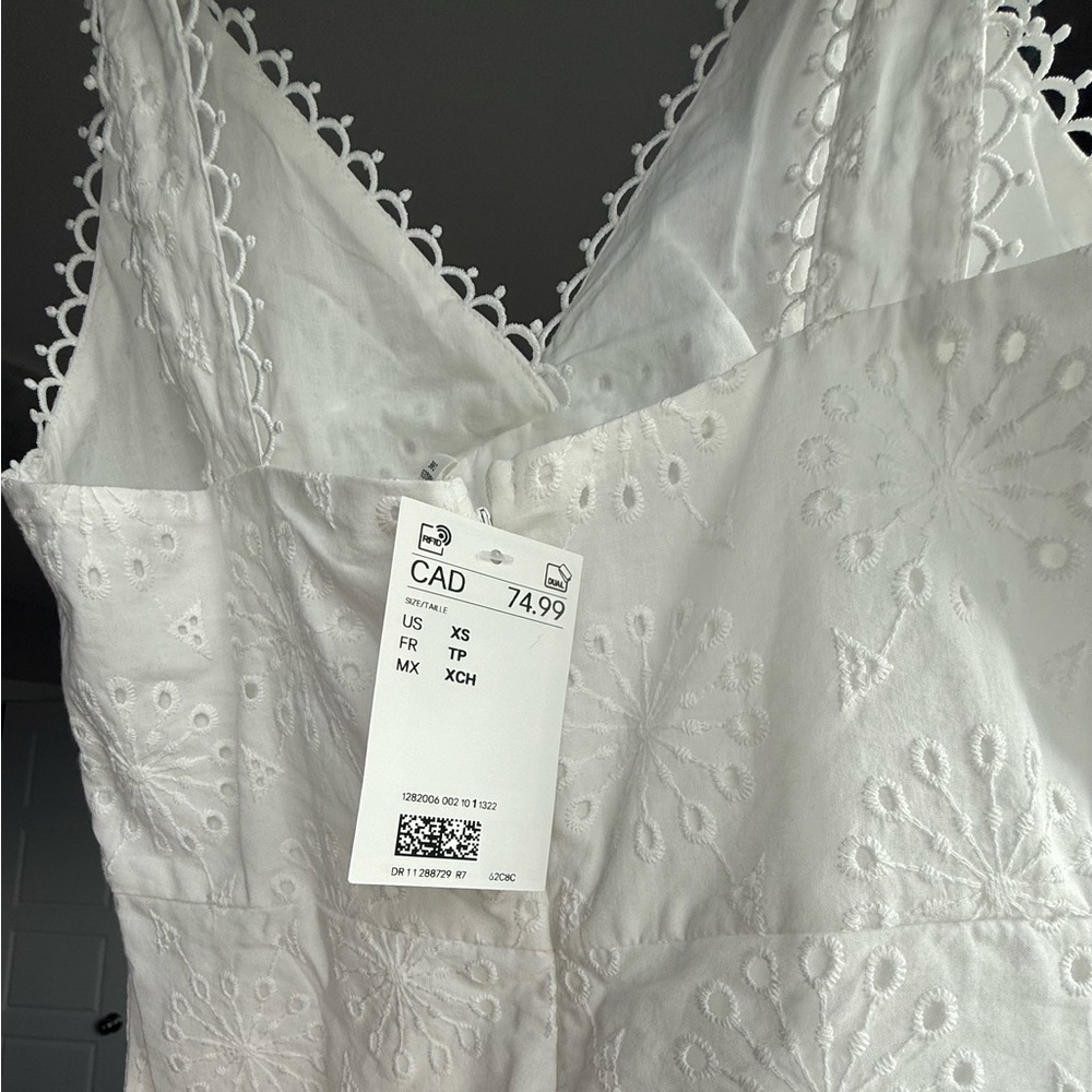 H&M Eyelet Dress - boho / free people inspo NWT